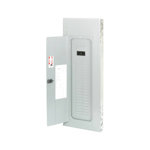 Load Center, 80 -Pole, 200 A, 40 -Space, 40 -Circuit, Main Breaker, Plug-On Neutral, Type BR