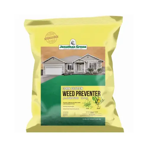 Organics 15 Lb. 5000 Sq. Ft. 10-0-2 Corn Gluten Lawn Fertilizer with Weed Preventer