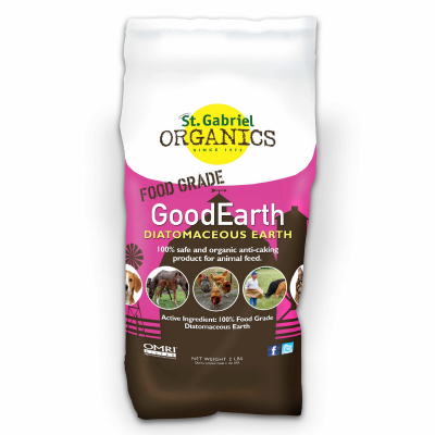 St. Gabriel Organics 50102-0 Diatomaceous Earth GoodEarth For All Animals 4 lb