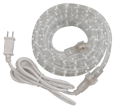 Amertac LROPE6W Rope Light Kit, 120 VAC, 2 W, 72-Lamp, LED Lamp, Daylight Light, 67 Lumens Lumens, 4500 K Color Temp White