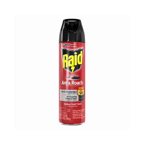 Ant and Roach Killer, Liquid, Spray Application, 17.5 oz