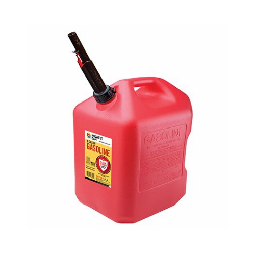 Midwest Can 6610 Gas Can FlameShield Safety System Plastic 6 gal Red