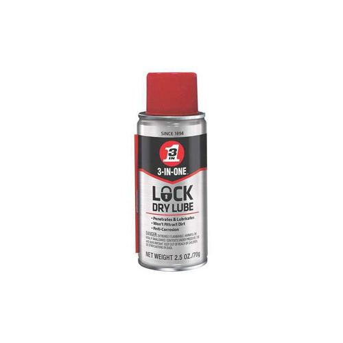 3-IN-ONE 120077 Dry Lubricant Lock 2.5 oz