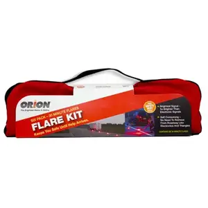 ORION 6030 Road Safety Flares, 30-Minute, 6-Pk.