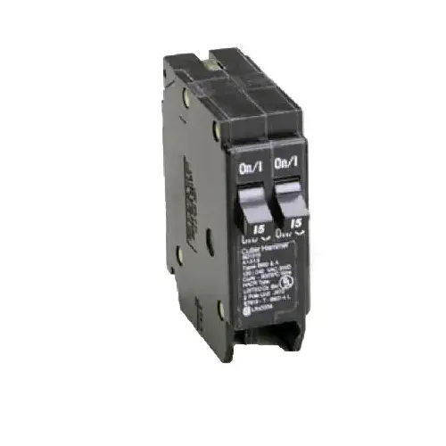 Circuit Breaker, Duplex, Type BR, 30 A, 1 -Pole, 120/240 V, Plug Mounting