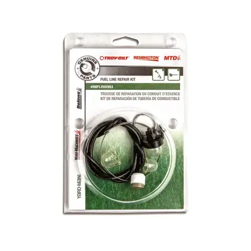 MTD PRODUCTS INC 49MFLRKK953 Fuel Line Repair Kit Black
