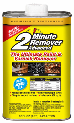 Sunnyside 63432 Paint and Varnish Remover 2 Minute Remover Advanced 1 qt