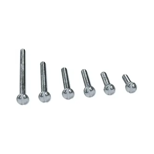 GB SK-832T Electrician's Screw Kit, #8-32 Thread, Round Head, Phillips Drive, 5 lb Silver - pack of 120