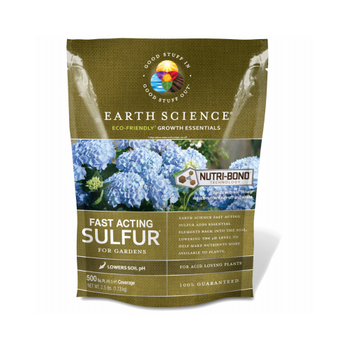 Soil Sulphur Growth Essentials 500 sq ft 2.5 lb - pack of 6
