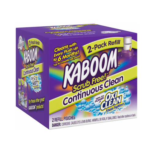 Kaboom 35261 Toilet Bowl Cleaner Scrub Free Fresh Scent 2 oz Tablet