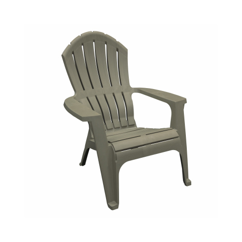 Chair RealComfort Gray Polypropylene Frame Adirondack
