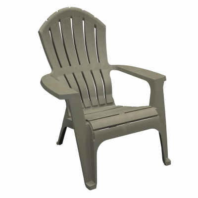 Adams 8371-13-3900 Chair RealComfort Gray Polypropylene Frame Adirondack