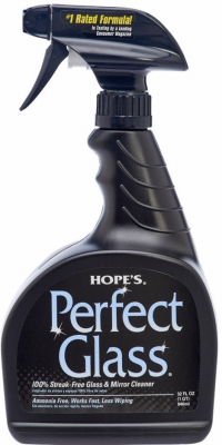 Hope's 32PG6 Glass Cleaner Hope's Perfect Glass No Scent 32 oz Liquid