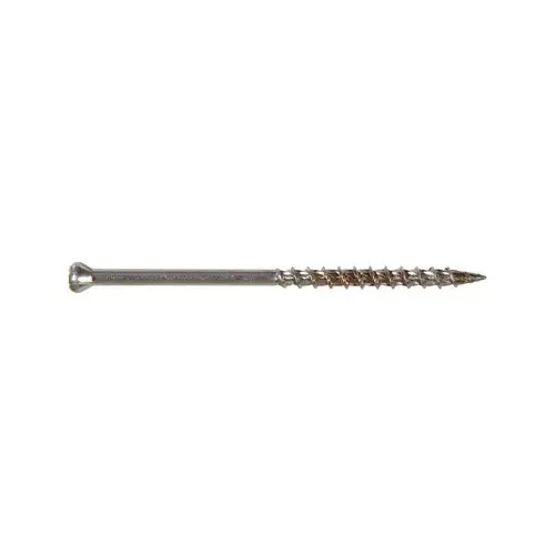 Trim Screws, Star Drive, Stainless Steel, 2.5-In. x #8, 1-Lb.