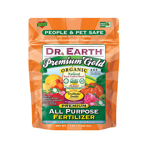 Dr. Earth 70857 All Purpose Plant Food Premium Gold Organic Granules 1 lb