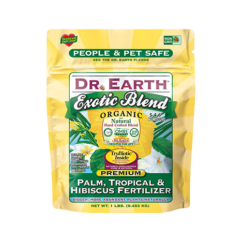 Dr. Earth 75064 Plant Food Exotic Blend Organic Granules Hibiscus 1 lb