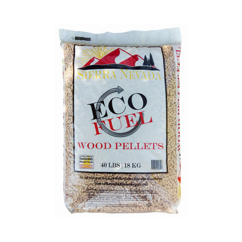 Wood Pellet Fuel ECO Fuel Softwood 40 lb - pack of 50