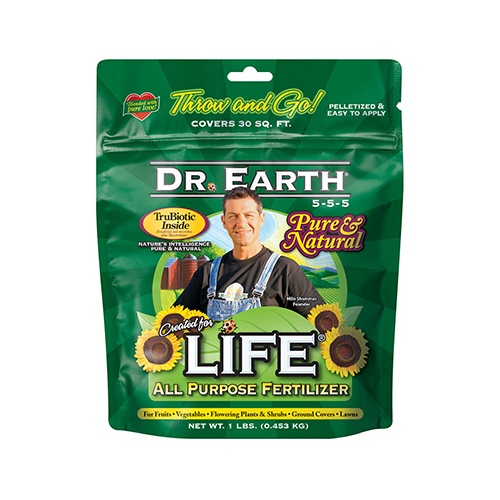Dr. Earth 71164 Fertilizer Life Organic All Purpose 4-6-5 1 lb