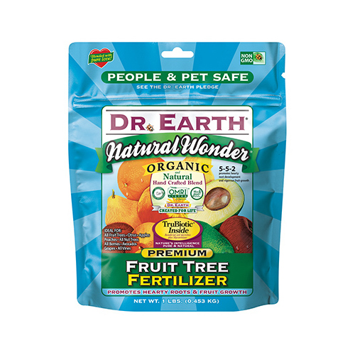 Dr. Earth 70656 Plant Food Natural Wonder Organic Granules Apple, Grapes, Peaches 1 lb