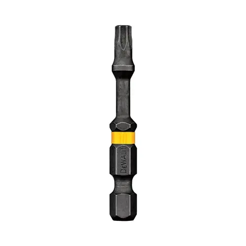 Screwdriver Bit Impact Ready Torx T15 X 2" L Black Oxide Pair