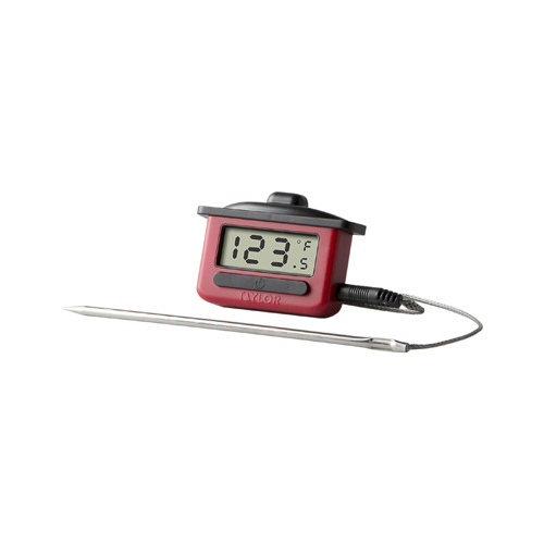 Probe Thermometer Digital Red