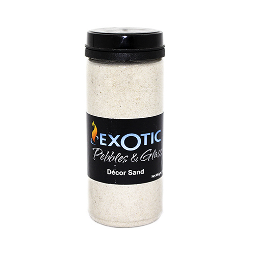 Exotic EP-R-40-10C Decorative Sand Pebbles & Aggregates White Sand 1.5 lb White