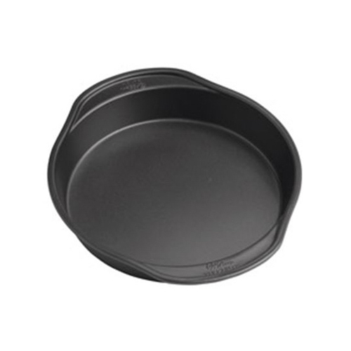 Round Cake Pan Premium 9" W X 9" L Gray Gray