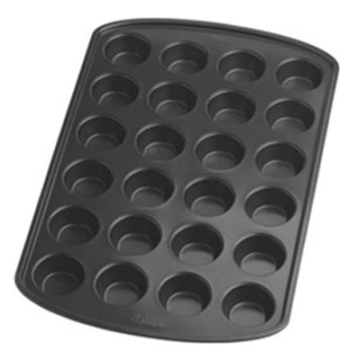 WILTON 191003008 Mini Muffin Pan 10-1/2" W X 16-5/16" L Gray Gray