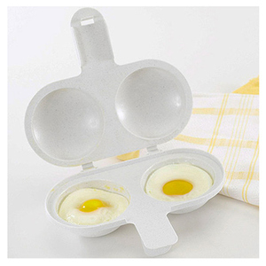 Nordic Ware Egg Poacher Plastic White