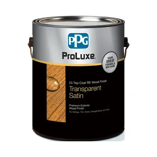 Wood Finish Cetol 23 Plus RE Transparent Satin Mahogany Acrylic/Alkyd/Urethane 1 gal Mahogany