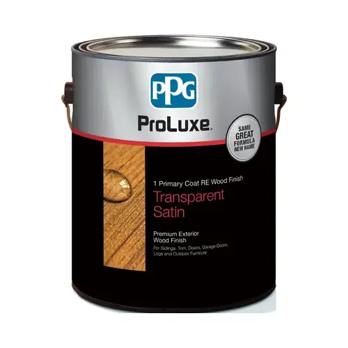 Proluxe Cetol RE Wood Finish, Transparent, Cedar, Liquid, 1 gal, Can