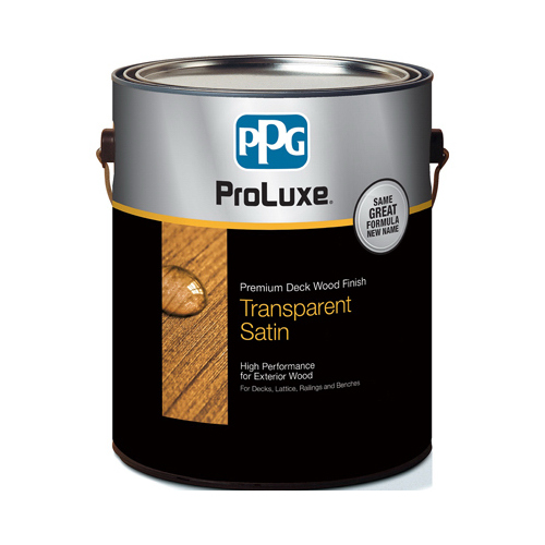 PPG SIK44078.01 Proluxe Cetol Wood Finish, Transparent, Natural, Liquid, 1 gal, Can