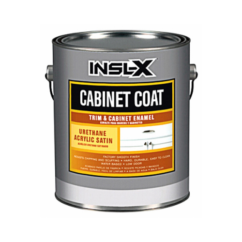 Insl-X CC6601099-04 Trim & Cabinet Enamel Semi-Gloss White Interior 1 qt White