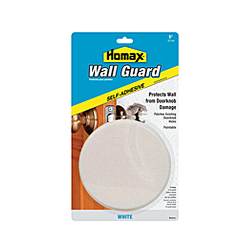 HOMAX PRODUCTS/PPG 5103-10-12 Wall Guard Peel & Stick Wall Patch, White, 3.25-In.