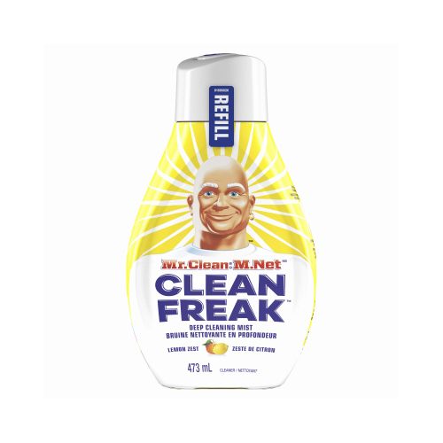 Clean Freak Deep Cleaning Multi Surface Mist Sprayer Refill, Lemon, 16-oz.