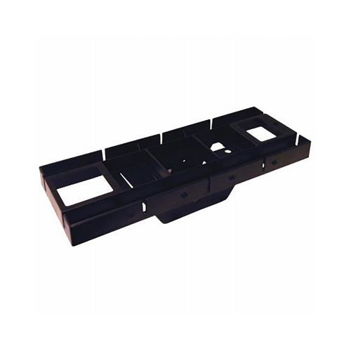 Solar Group GMB225 Patriot Mailbox Mounting Board, Black Plastic