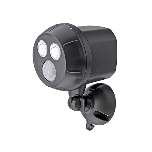 LED Motion-Sensing Spot Light, Ultra Bright, Wireless, 400 Lumens, Brown