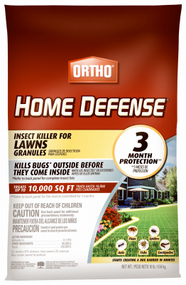 SCOTTS ORTHO ROUNDUP 0167410 Home Defense Insect Killer for Lawns, 10-Lbs.