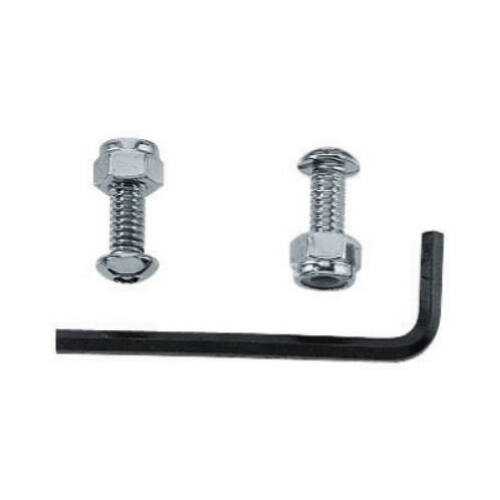 Anti-Theft License Bolt Pair Chrome