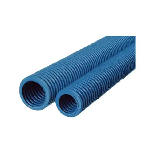 Flex-Plus ENT Raceway, 10 ft L, PVC, Blue