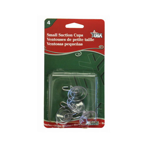 Suction Cups, 1-1/8-In., 4-Ct.