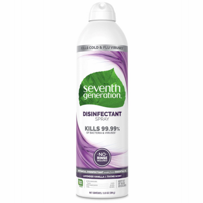 SEVENTH GENERATION 68397964 Disinfecting Spray Cleaner Lavender Vanilla & Thyme Disinfectant 13.9 oz