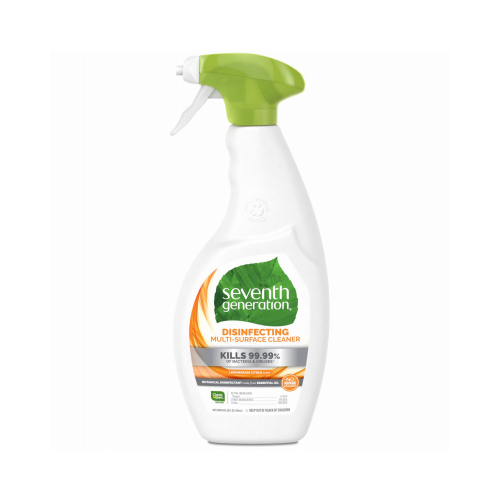 Disinfecting Spray Multi Purpose Cleaner Lemongrass Citrus Disinfectant Cleaner 26 oz