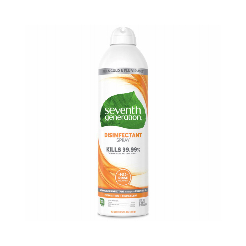 CONOPCO INC 68397963 Disinfecting Spray Cleaner Fresh Citrus and Thyme Disinfectant 13.9 oz