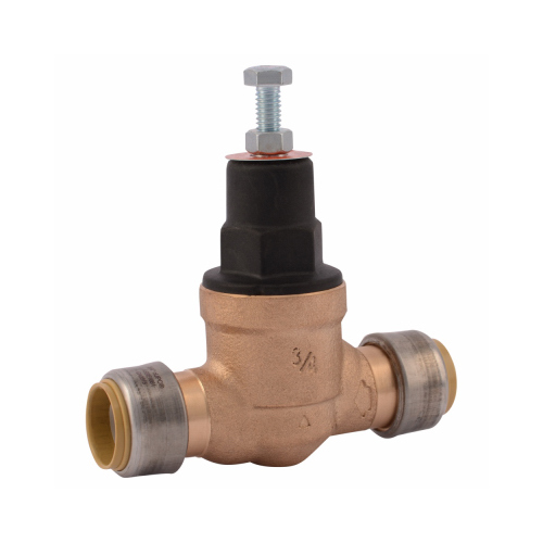 EB45 Series Pressure Regulating Valve, 3/4 in Connection, Push-Fit, Bronze Body
