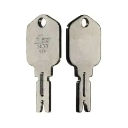 Clark Florklift Key NICKEL Color/Finish Family