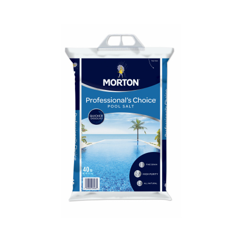 Morton F124660000G Pool Salt, 40-Lbs.