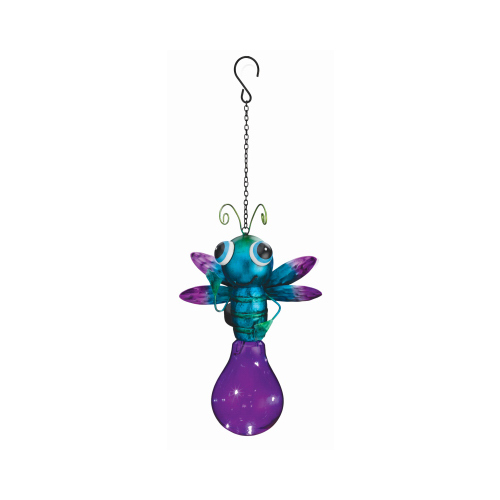 Regal Art & Gift 11256 LED Solar Lantern, Firefly, Purple
