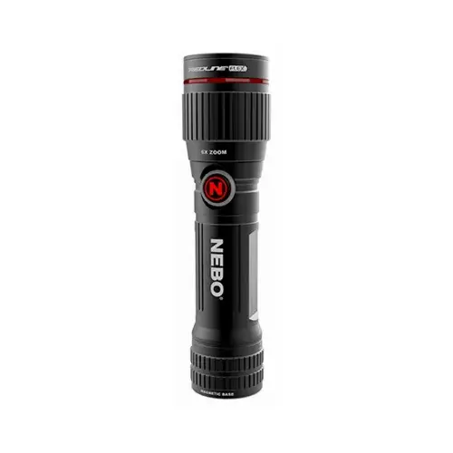 Redline Flex Rechargeable Flashlight, 6X Zoom