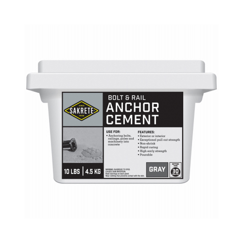 SAKRETE OF NORTH AMERICA 60205003 60205003 Sakrete 10# Anchor Cement 60205003